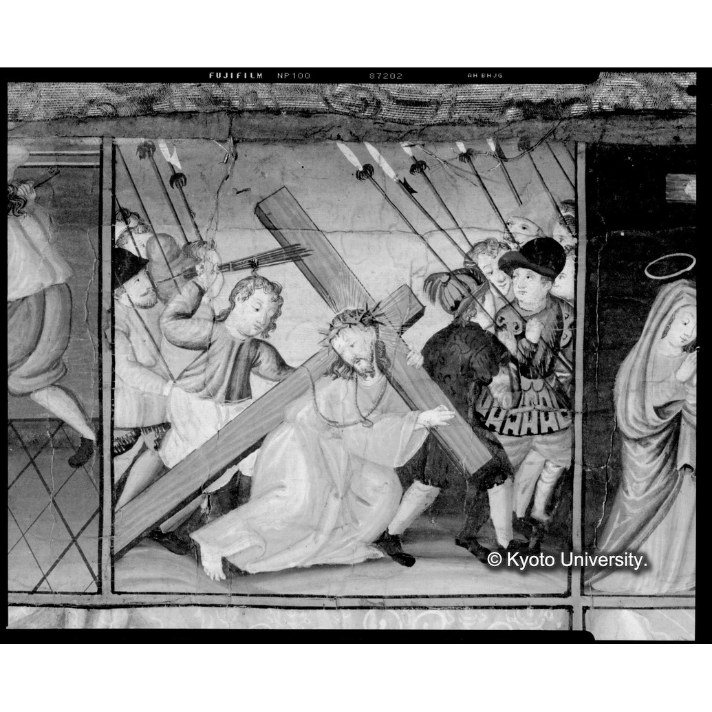 モノクロ写真（十五玄義第九図：キリスト） (1)