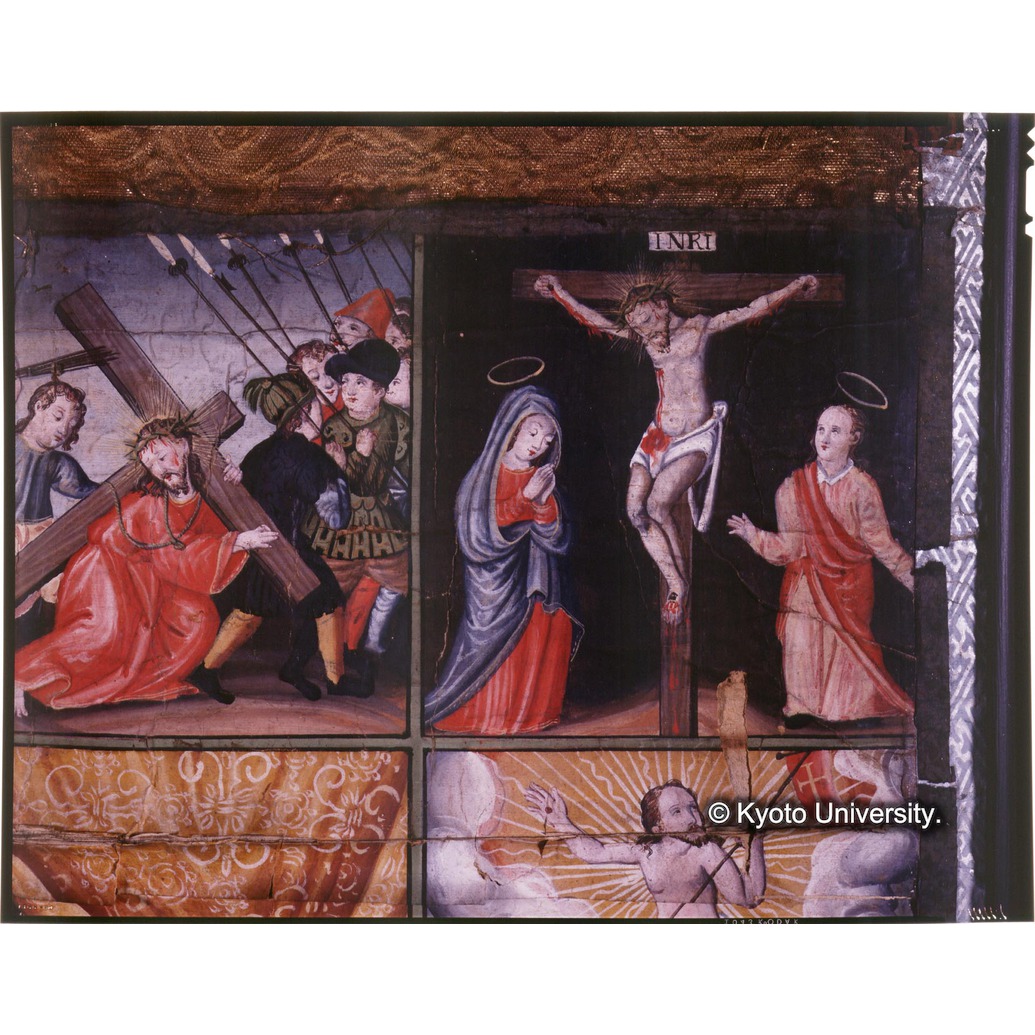 カラー写真（等倍十五分割：十五玄義第九図・第十図） (1)