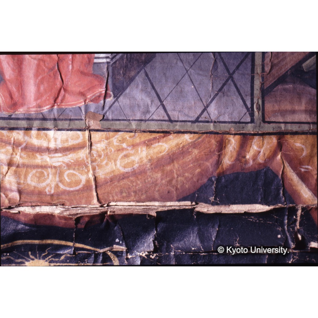 カラー写真（中央上段：カーテン・十五玄義第八：キリスト衣服） (1)