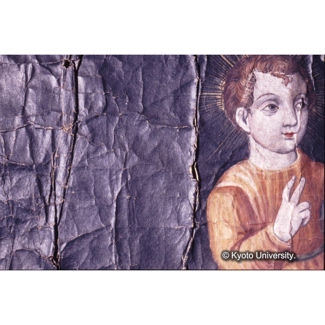 カラー写真（中央上段：キリスト） (1)