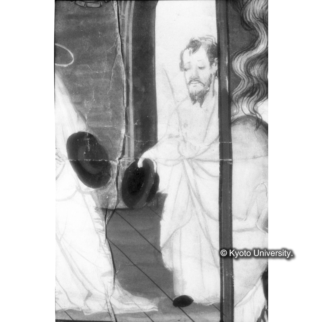 赤外線反射写真（十五玄義第三図：ヨセフ） (1)