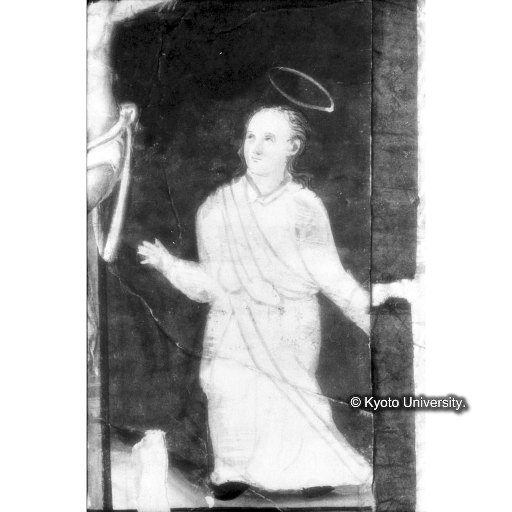 赤外線反射写真（十五玄義第十図：ヨハネ） (1)