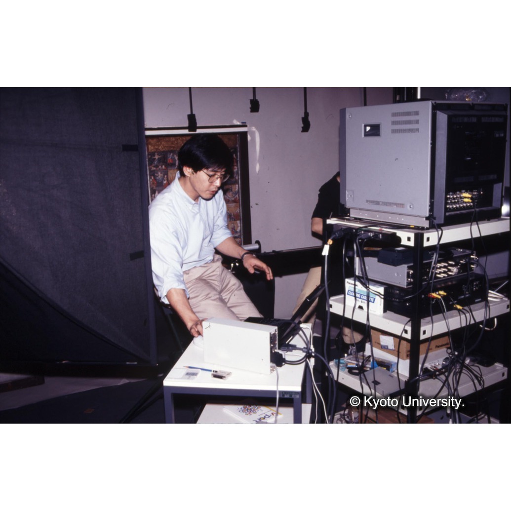 カラー写真（IRTV記録風景） (1)