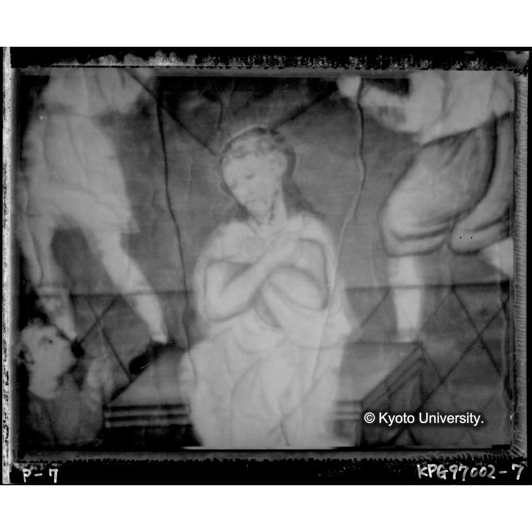 赤外線テレビ撮影画像写真（十五玄義第八図） (1)