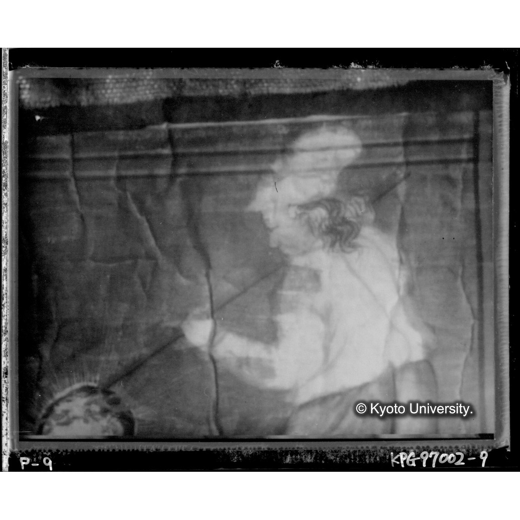 赤外線テレビ撮影画像写真（十五玄義第八図） (1)