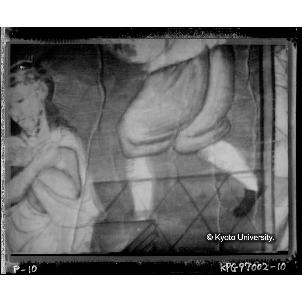 赤外線テレビ撮影画像写真（十五玄義第八図） (1)