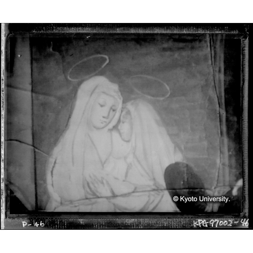 赤外線テレビ撮影画像写真（十五玄義第二図） (1)