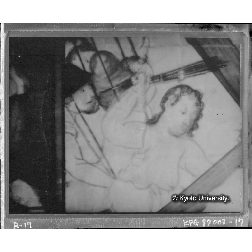 赤外線テレビ撮影画像写真（十五玄義第九図） (1)