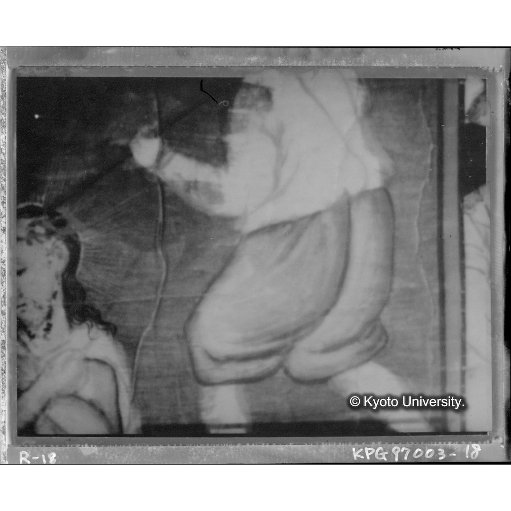 赤外線テレビ撮影画像写真（十五玄義第八図） (1)