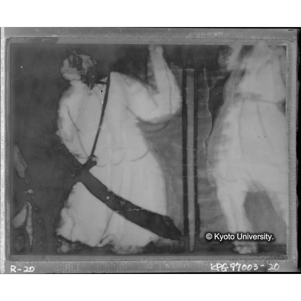 赤外線テレビ撮影画像写真（十五玄義第七図・第八図） (1)