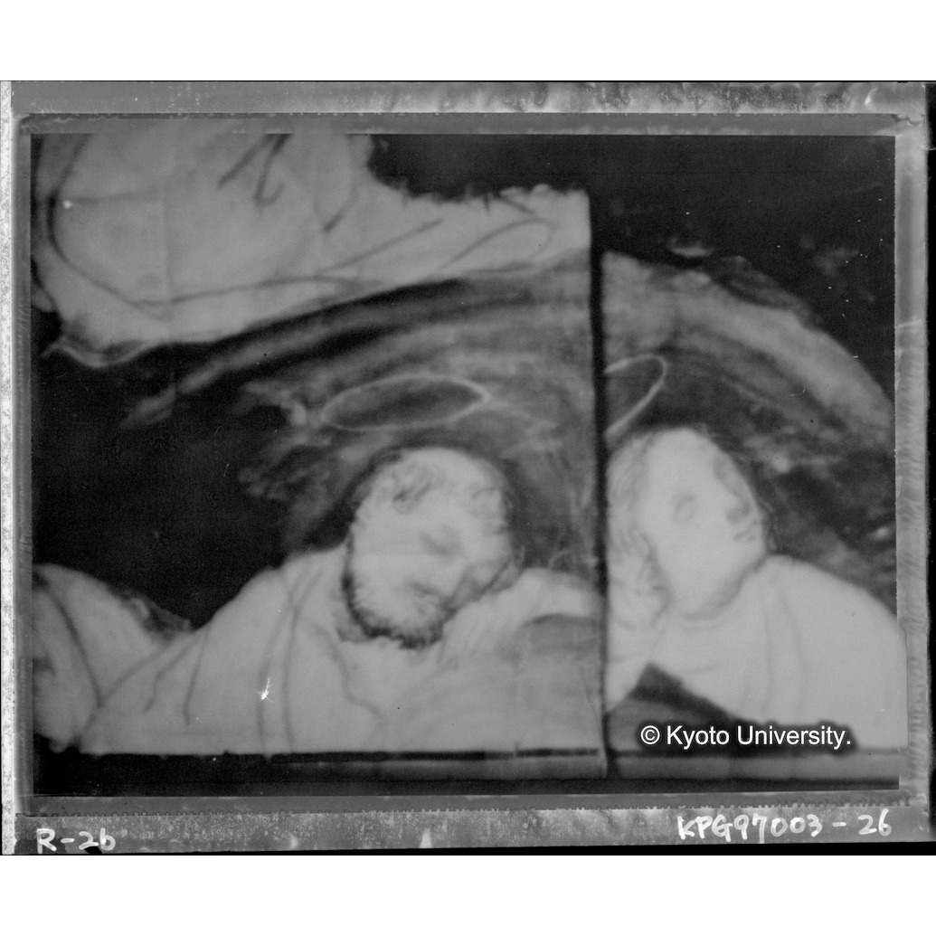 赤外線テレビ撮影画像写真（十五玄義第六図） (1)