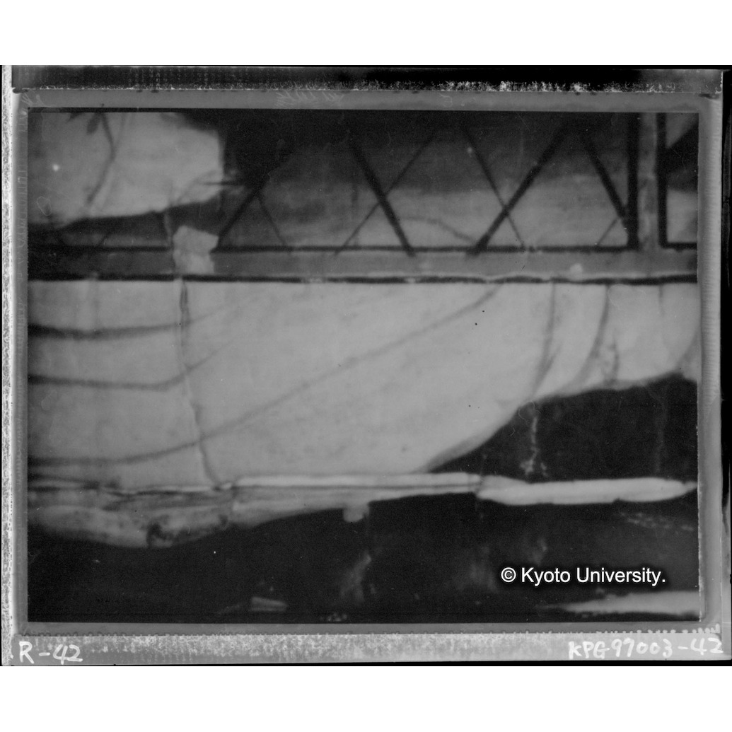 赤外線テレビ撮影画像写真（第八図・中央境界線付近） (1)