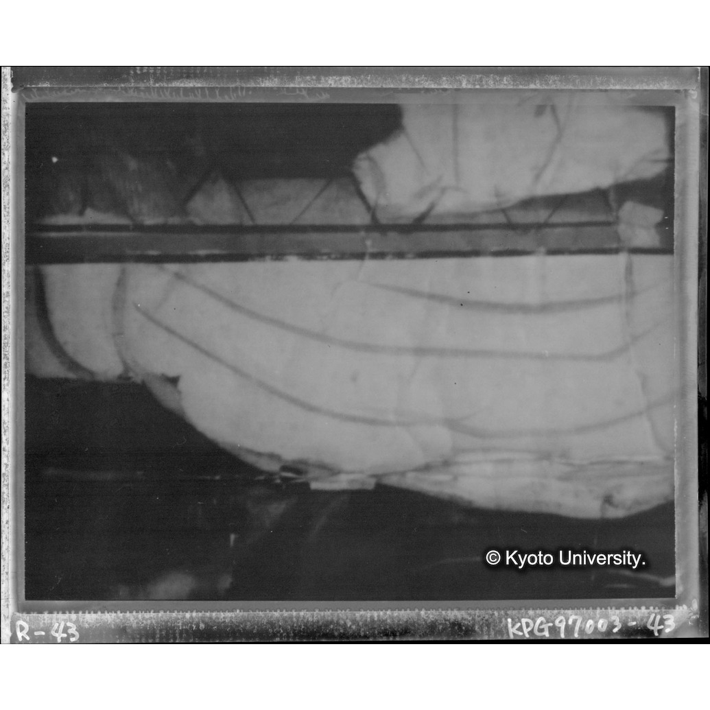 赤外線テレビ撮影画像写真（第八図・中央境界線付近） (1)