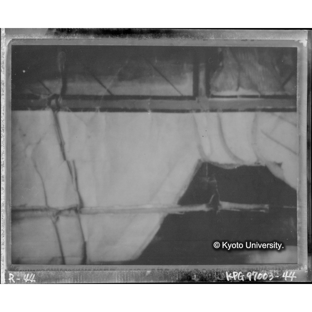 赤外線テレビ撮影画像写真（第七図・中央境界線付近） (1)