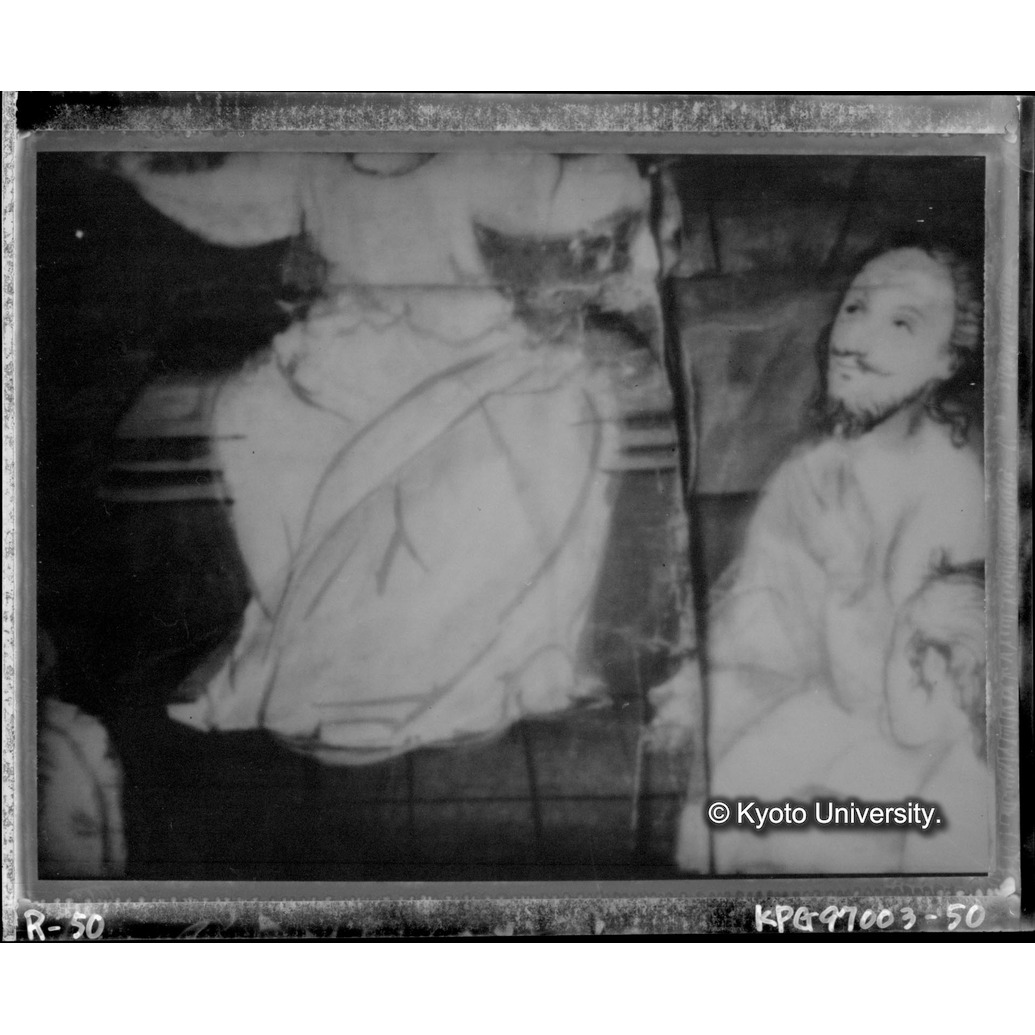 赤外線テレビ撮影画像写真（十五玄義第五図） (1)