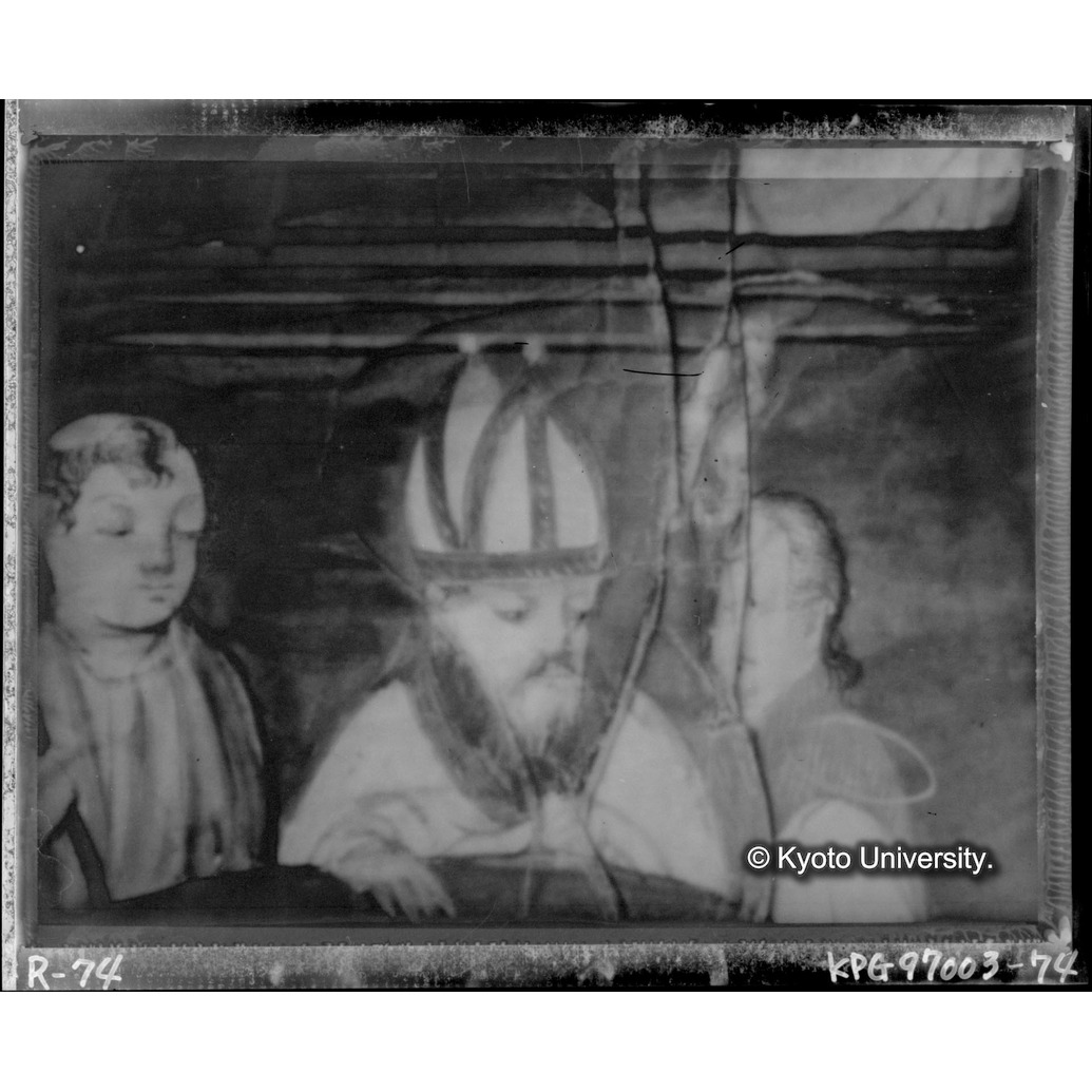 赤外線テレビ撮影画像写真（十五玄義第四図） (1)