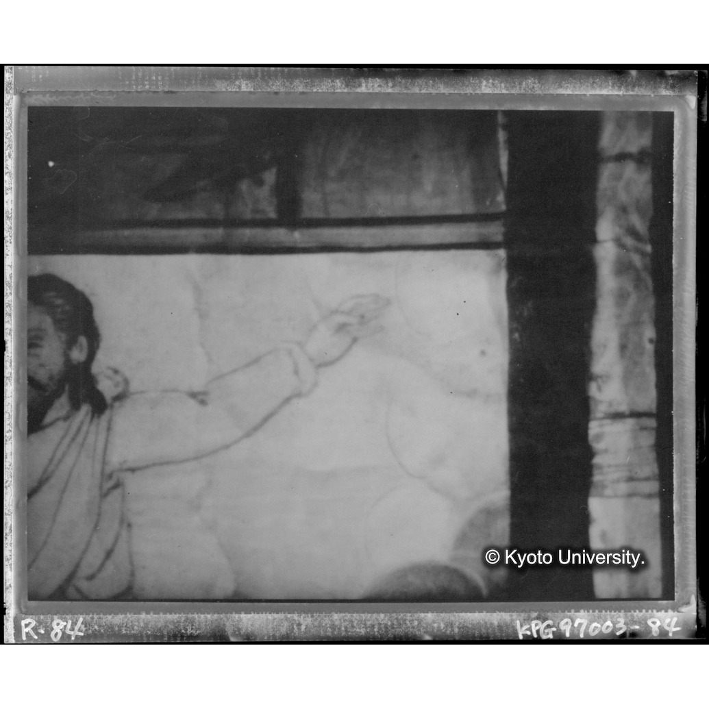 赤外線テレビ撮影画像写真（十五玄義第十一図・第十二図） (1)