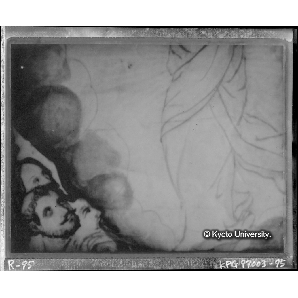 赤外線テレビ撮影画像写真（十五玄義第十二図） (1)