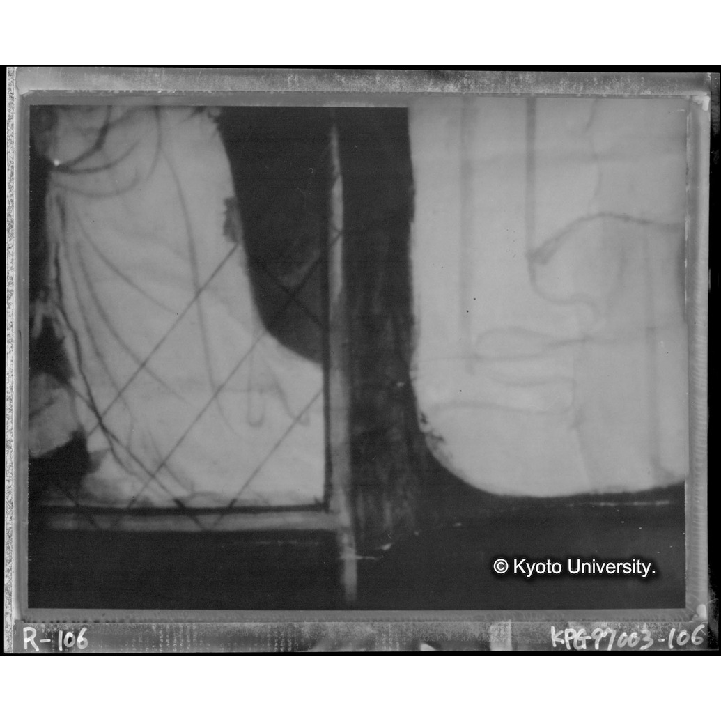 赤外線テレビ撮影画像写真（中央上段・十五玄義第四図） (1)