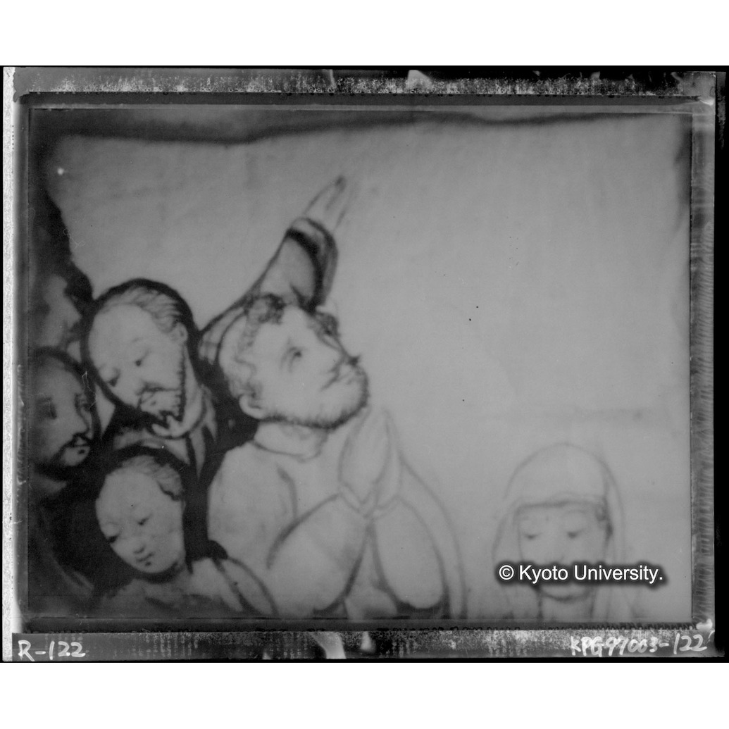 赤外線テレビ撮影画像写真（十五玄義第十三図） (1)