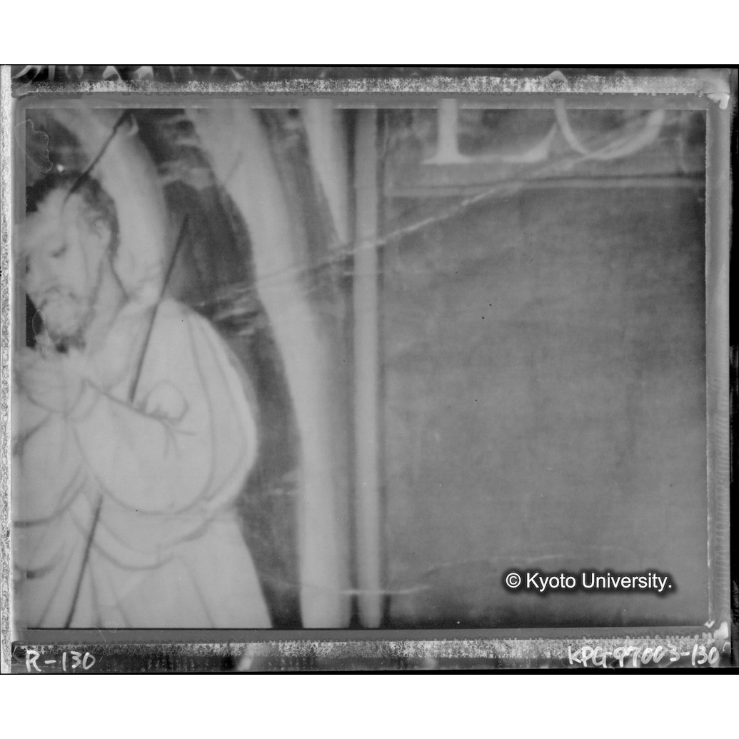 赤外線テレビ撮影画像写真（中央下段・十五玄義第三図） (1)