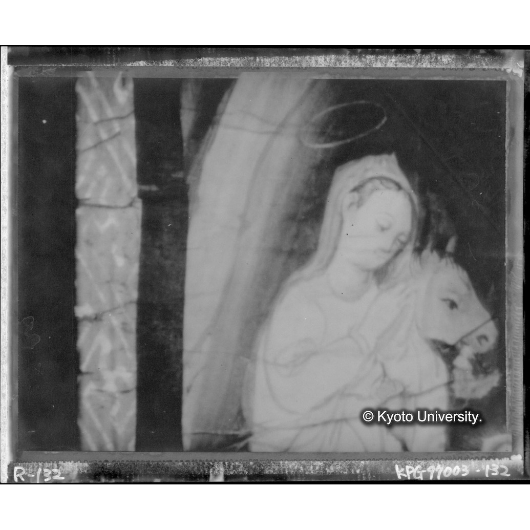 赤外線テレビ撮影画像写真（十五玄義第三図） (1)