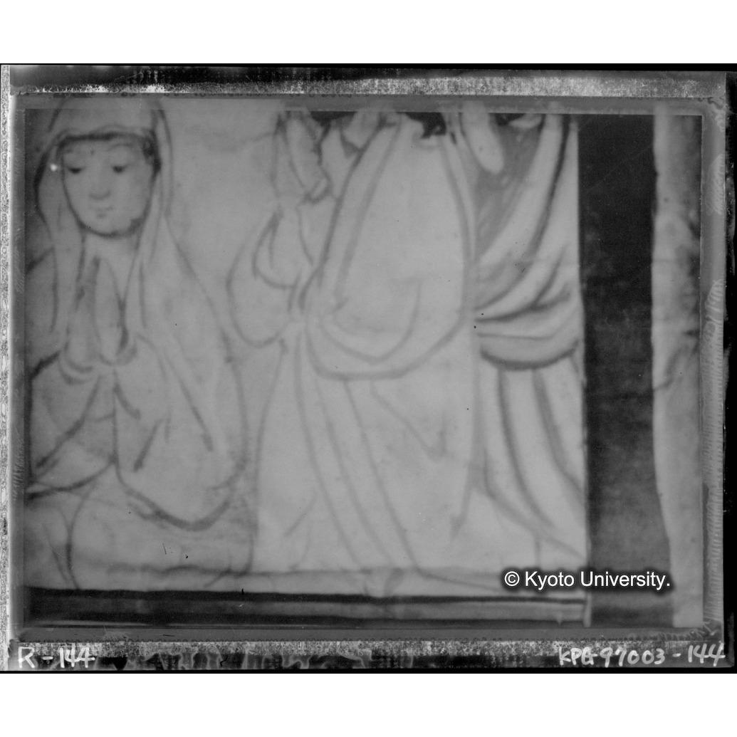 赤外線テレビ撮影画像写真（十五玄義第十三図） (1)