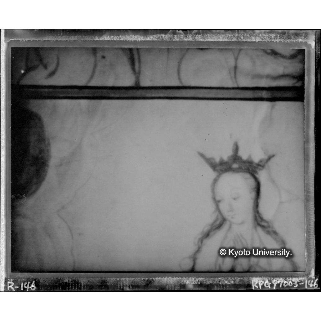 赤外線テレビ撮影画像写真（十五玄義第十三図・第十四図） (1)