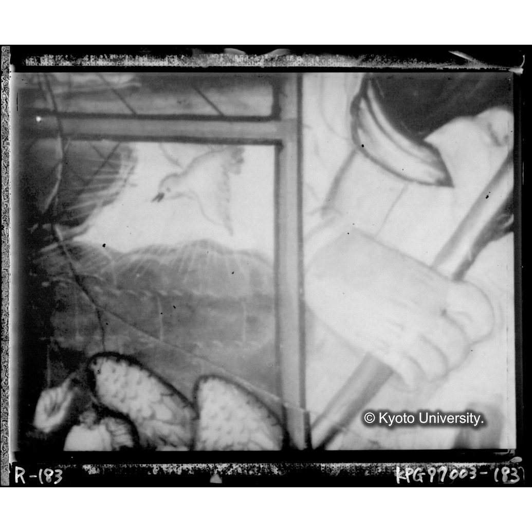 赤外線テレビ撮影画像写真（中央下段・十五玄義第二図） (1)