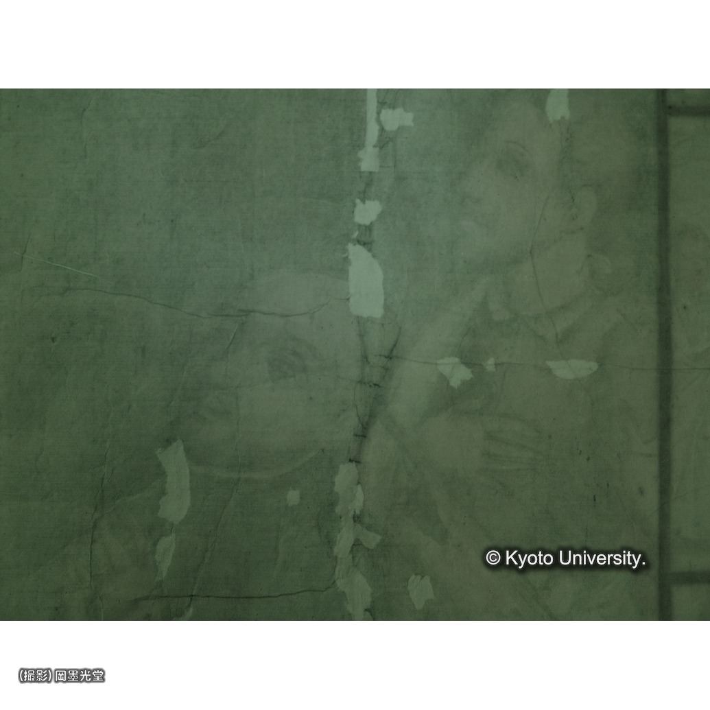 赤外線写真（補紙行程中） (1)