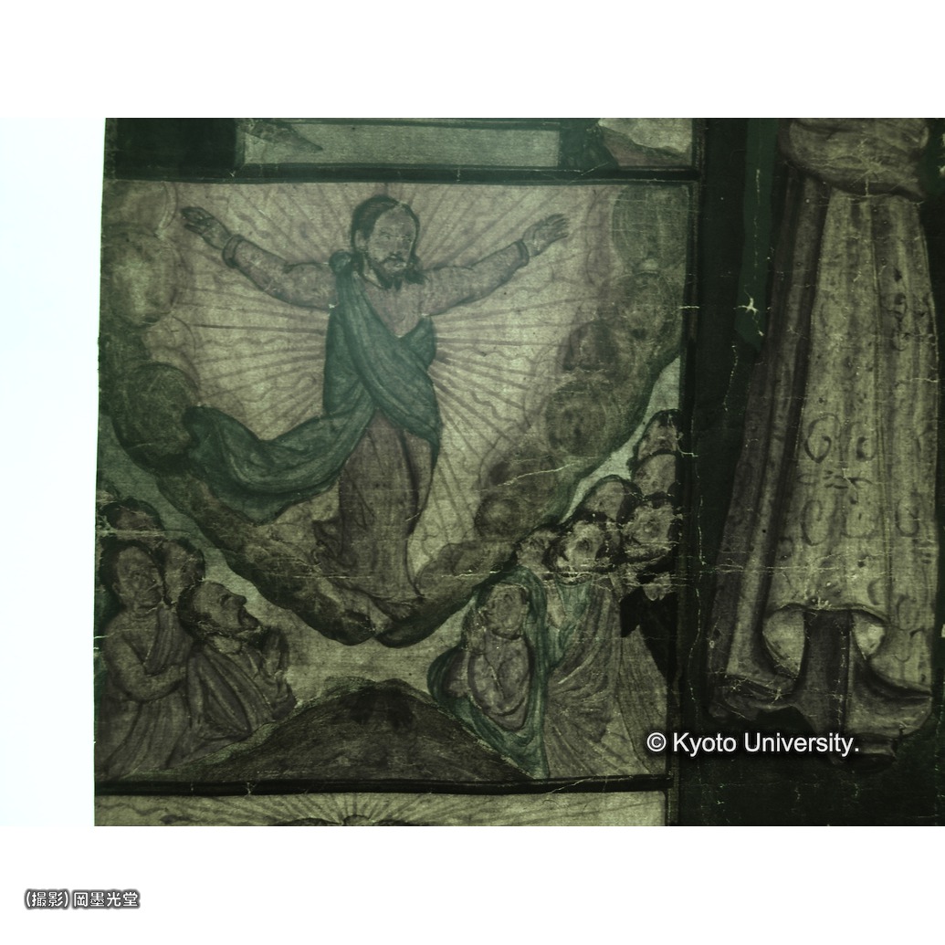 赤外線透過光写真（補紙行程中） (1)