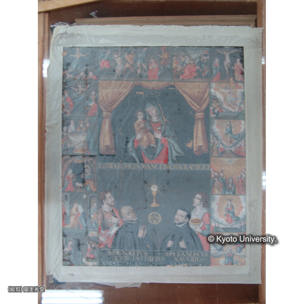 １回目裏打ち直後 (1)