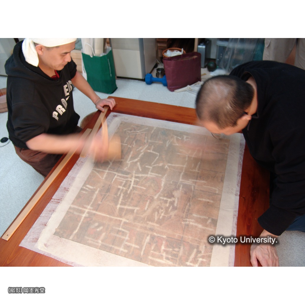 ２回目裏打ち (1)