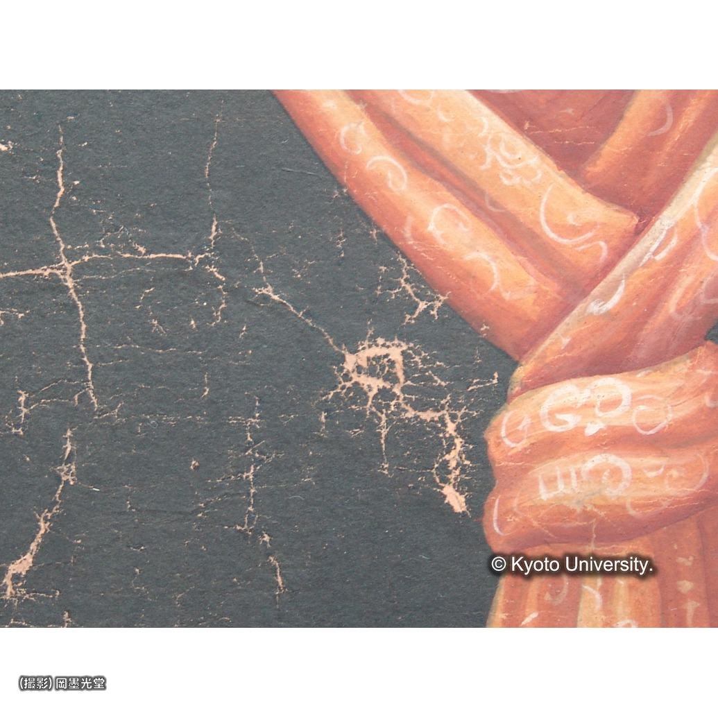 カラー写真（中央上段：欠損部） (1)