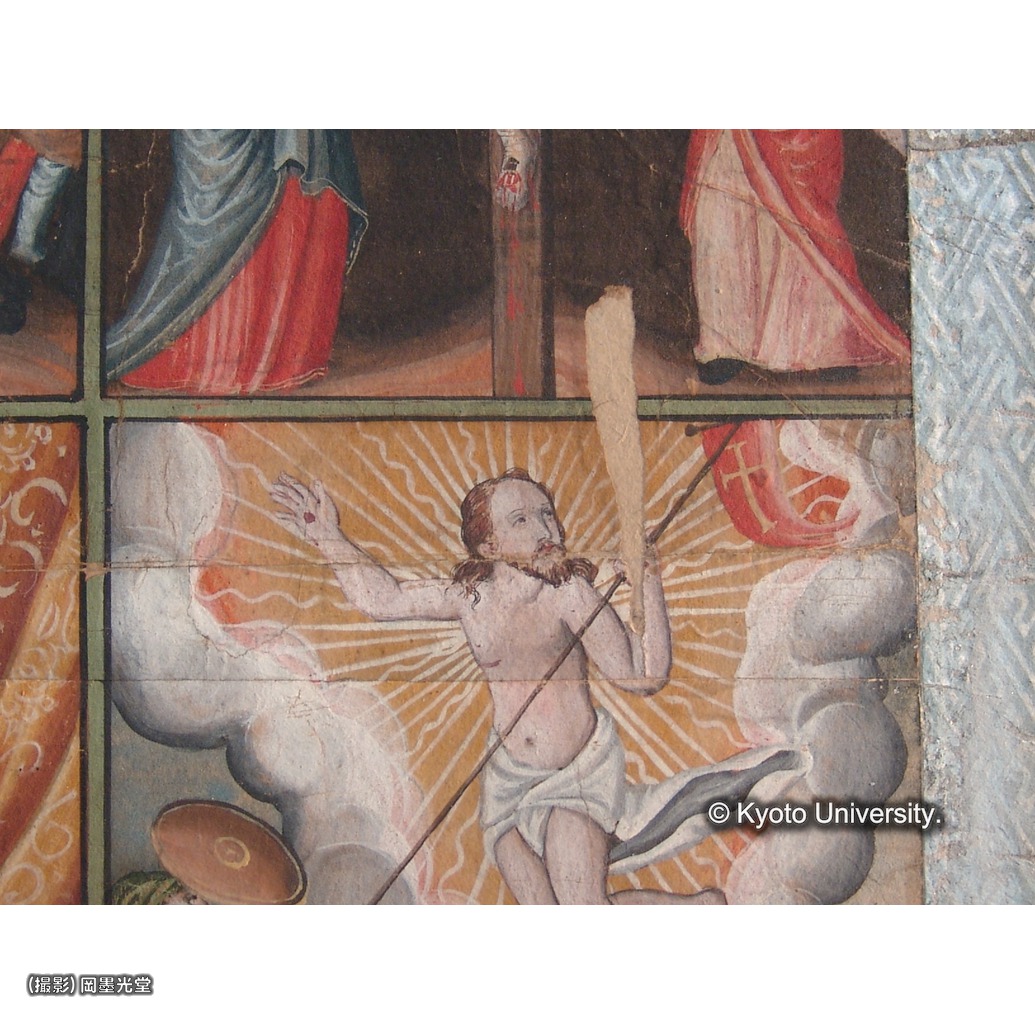 カラー写真（十五玄義：第11図破損部） (1)