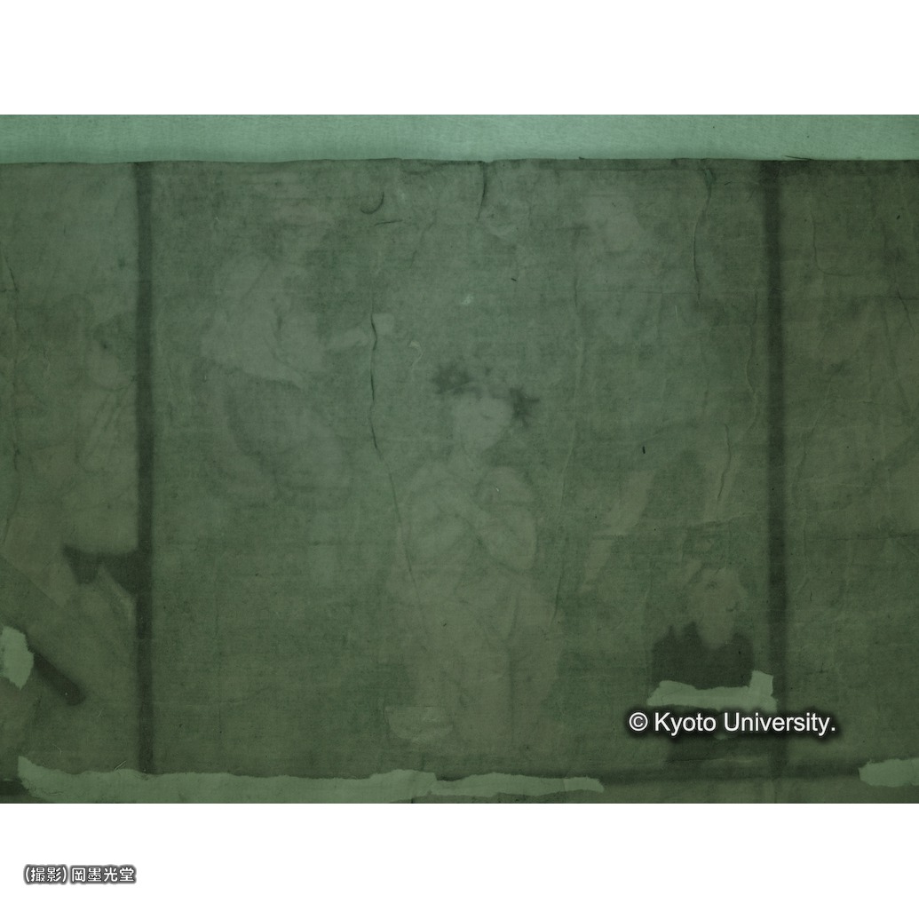 赤外線写真（補紙行程中） (1)