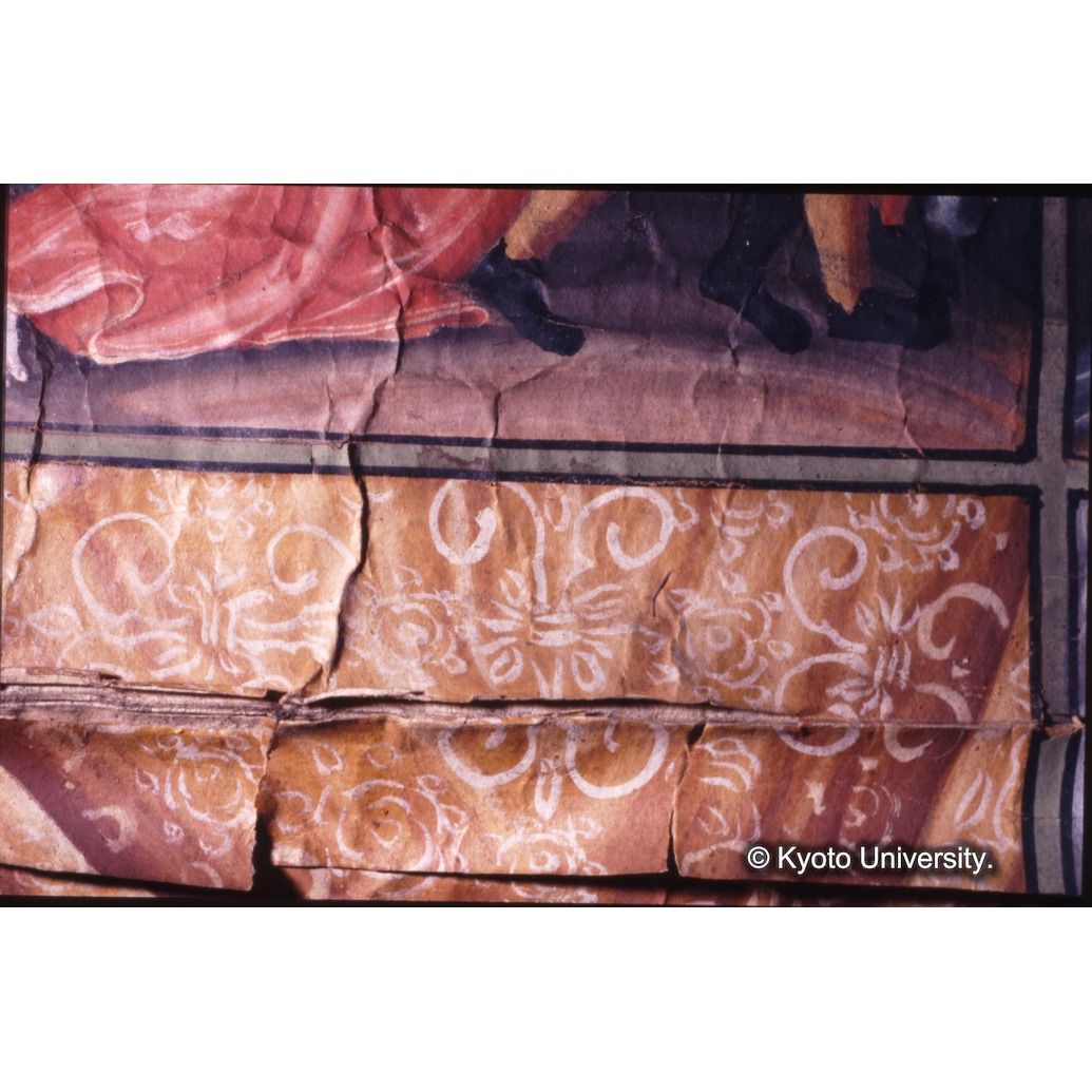 カラー写真（中央上段：カーテン・十五玄義第九：キリスト衣服） (1)