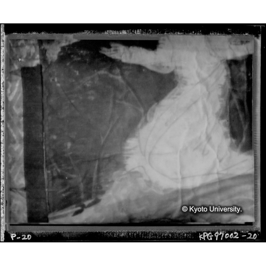 赤外線テレビ撮影画像写真（十五玄義第六図） (1)