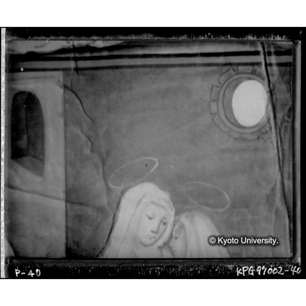 赤外線テレビ撮影画像写真（十五玄義第二図） (1)