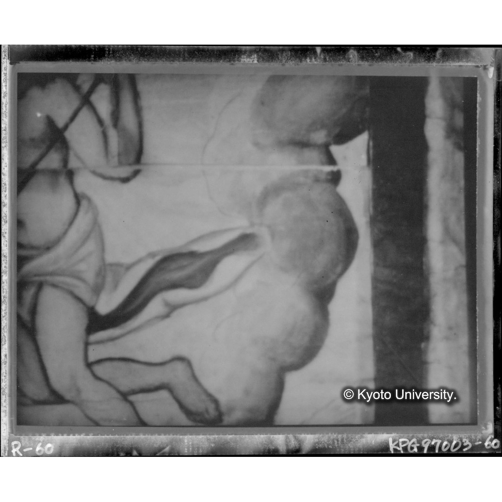 赤外線テレビ撮影画像写真（十五玄義第十一図） (1)