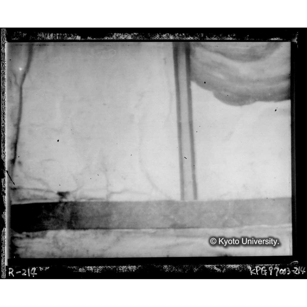 赤外線テレビ撮影画像写真（中央下段・十五玄義第十五図） (1)