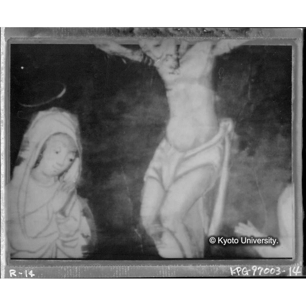 赤外線テレビ撮影画像写真（十五玄義第十図） (1)