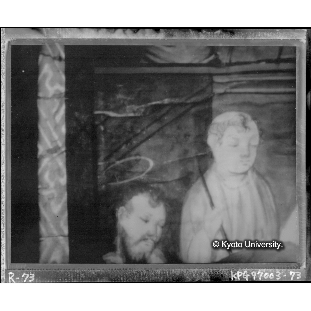 赤外線テレビ撮影画像写真（十五玄義第四図） (1)