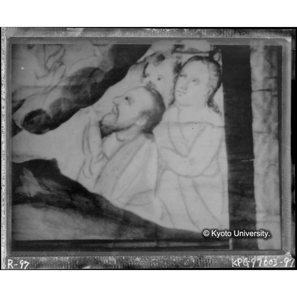 赤外線テレビ撮影画像写真（十五玄義第十二図） (1)