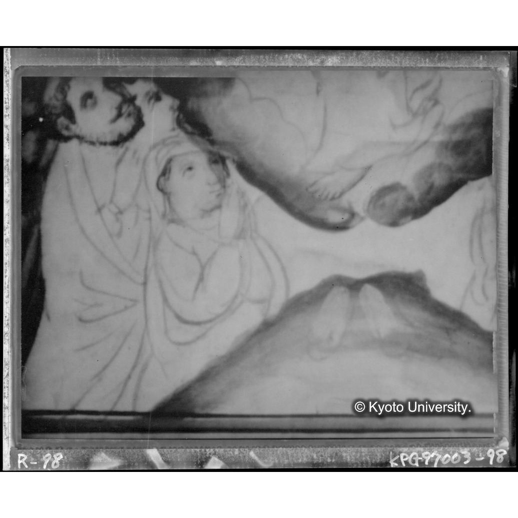 赤外線テレビ撮影画像写真（十五玄義第十二図） (1)