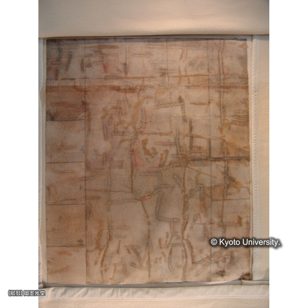 ２回目裏打ち後乾燥中 (1)