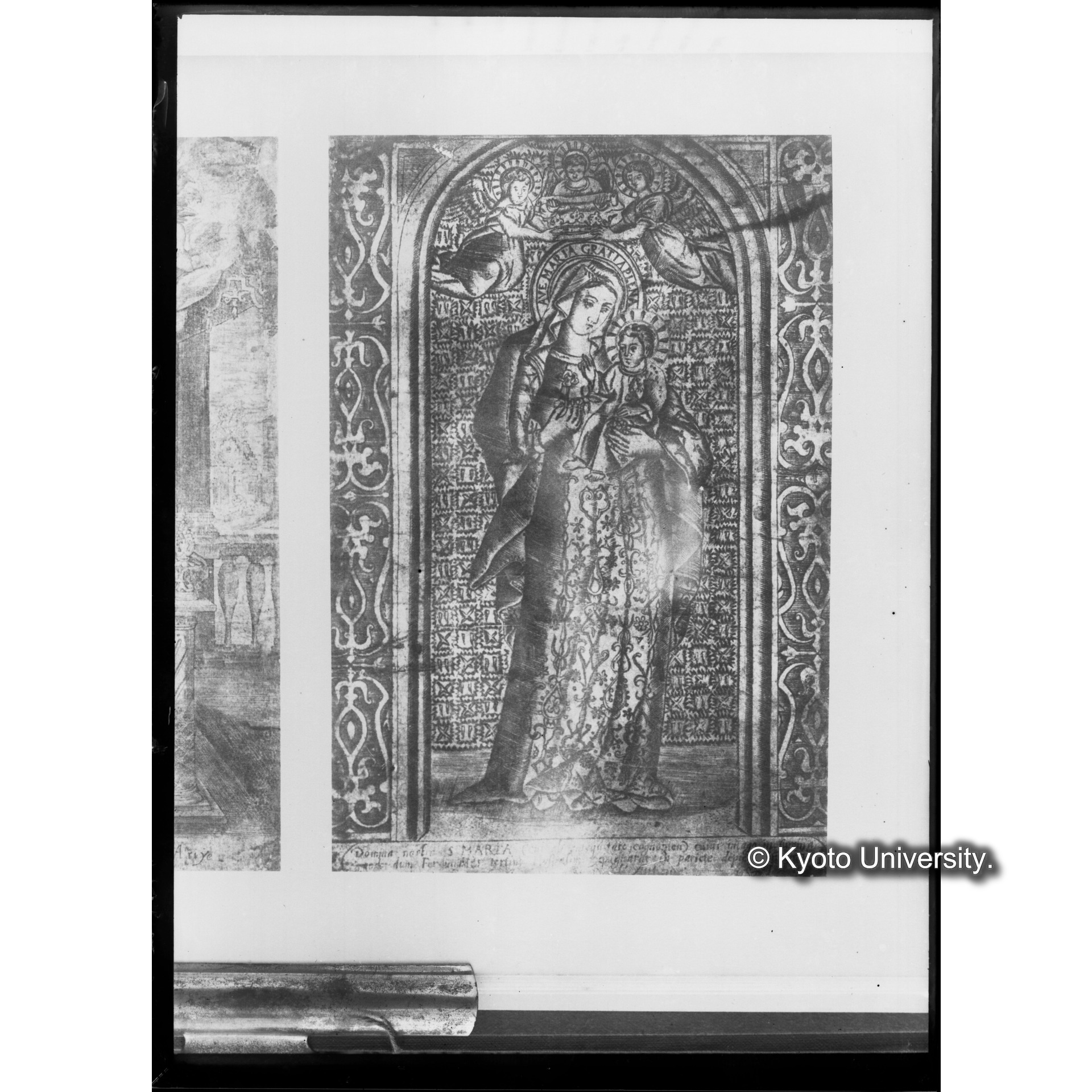 銅板セビリア聖母子図写（文献複写） (1)