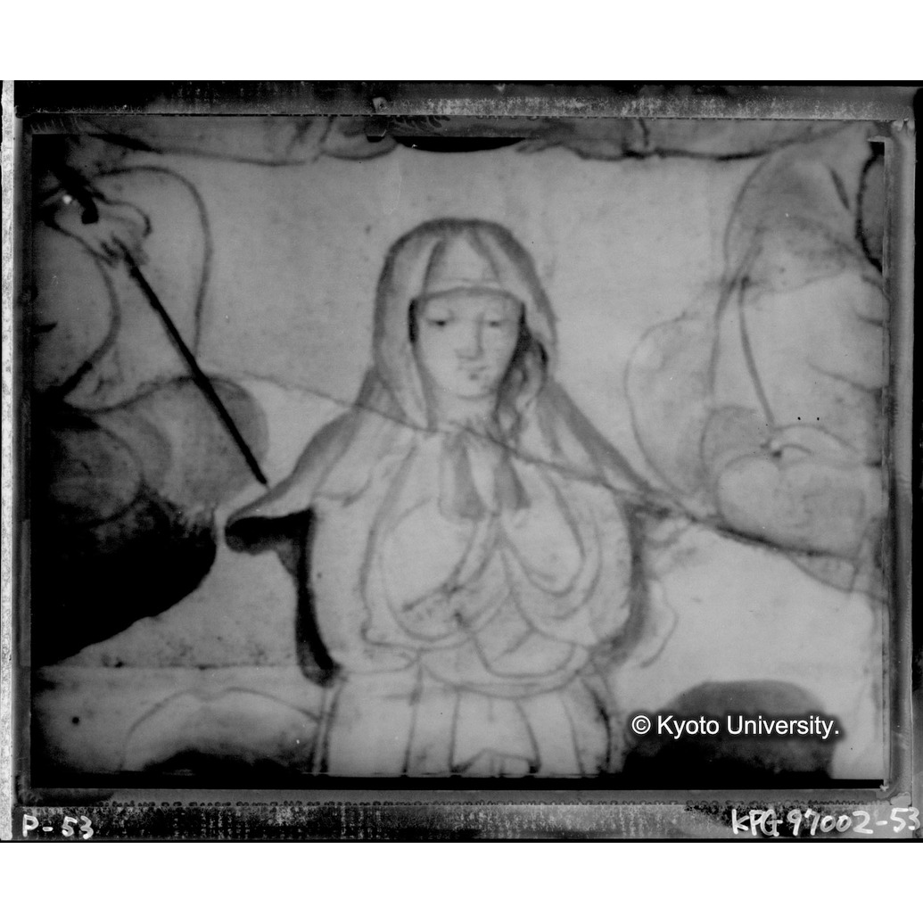 赤外線テレビ撮影画像写真（十五玄義第十五図） (1)