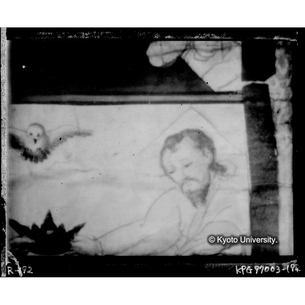 赤外線テレビ撮影画像写真（十五玄義第十四図・第十五図） (1)