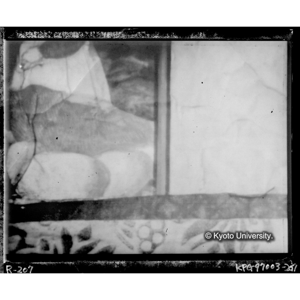 赤外線テレビ撮影画像写真（中央下段・十五玄義第一図） (1)